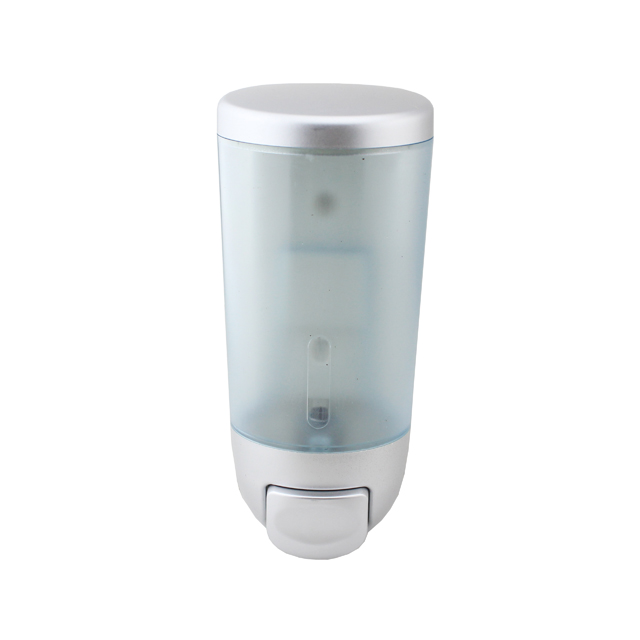 OJ-YL23Y ห้องน้ำ 300ml ABS Matte Manual Liquid Soap Dispensers ภาพหน้าต่างสุขาภิบาลติดผนัง Liquid Soap Dispense